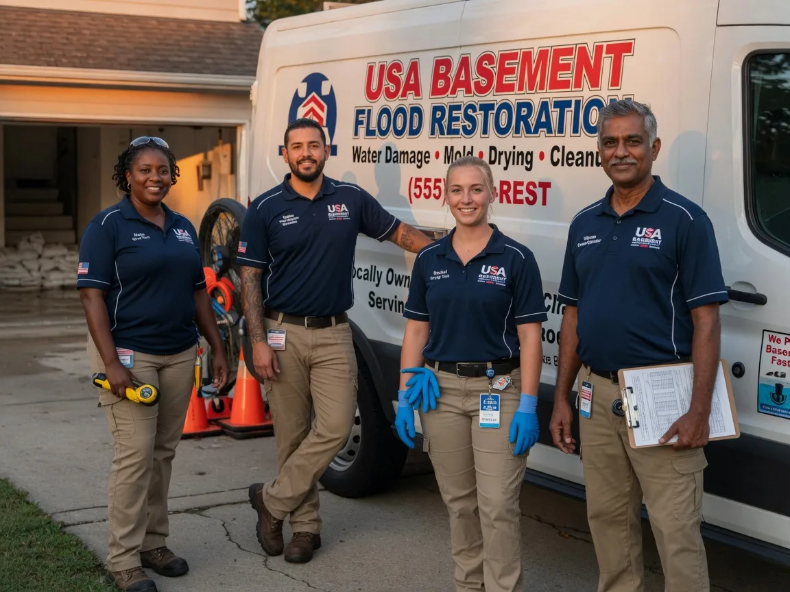 Basement Flood Cleanup company in Hidalgo, IL