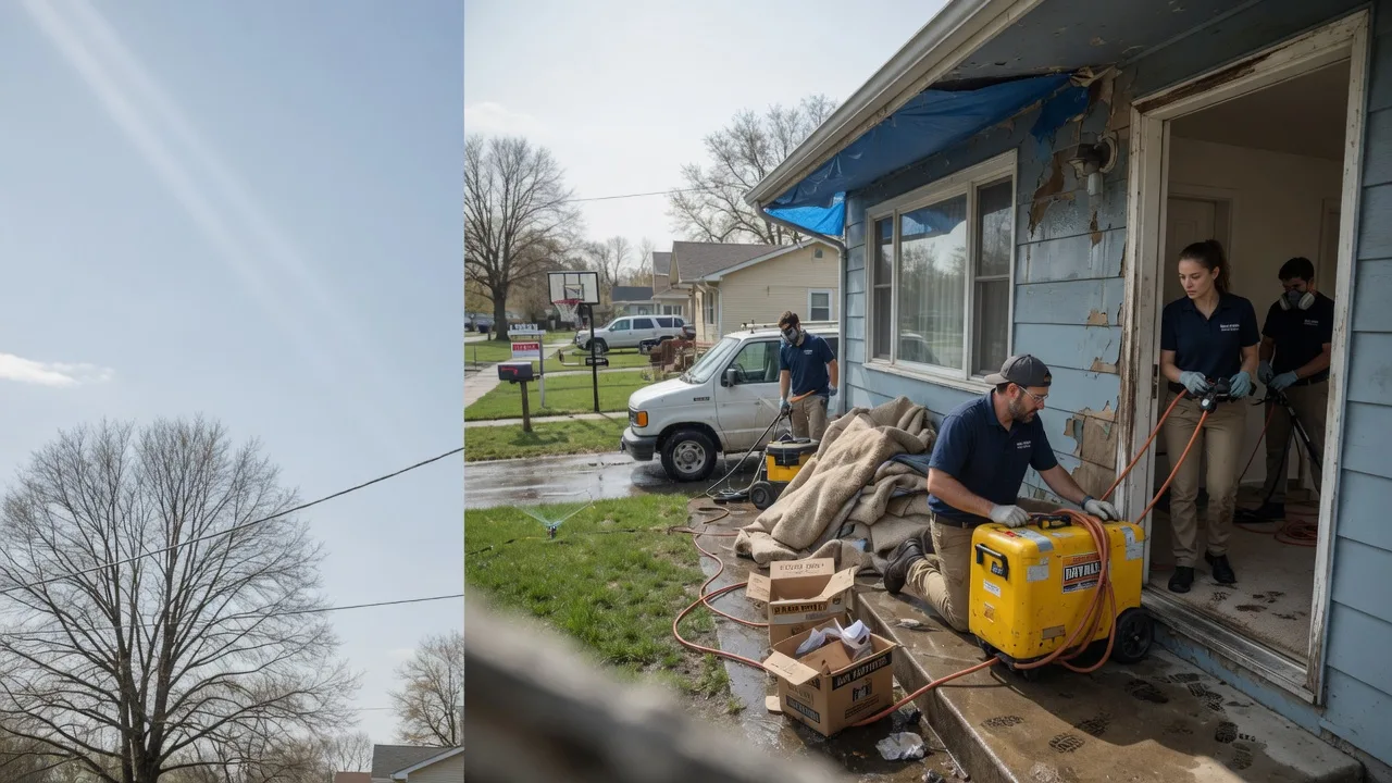 Basement Flood Cleanup in Hidalgo, IL near me